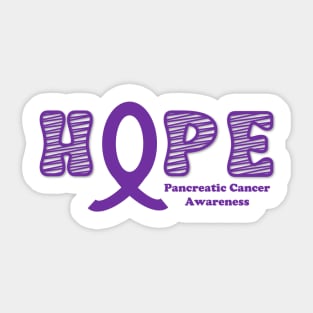 PanCan Awareness Sticker